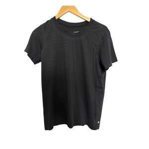 Lululemon Black Short Sleeve Running Tee